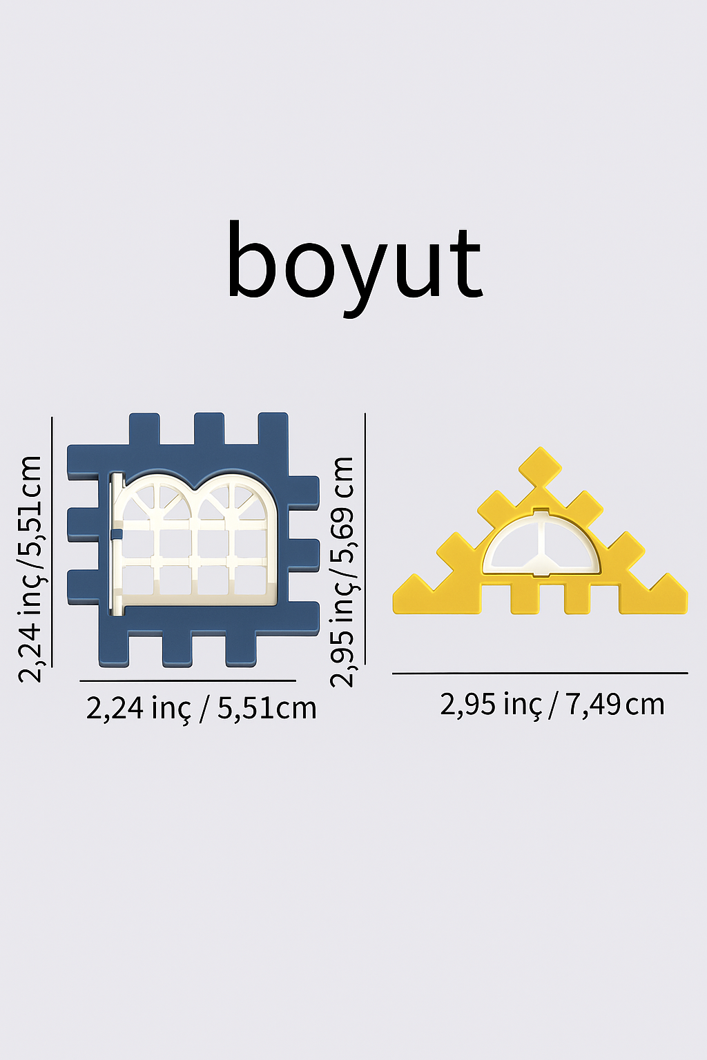 EĞİTİCİ RENKLİ YAPI BLOK OYUNCAK SETİ – EV VE KULE YAPIMI İÇİN
