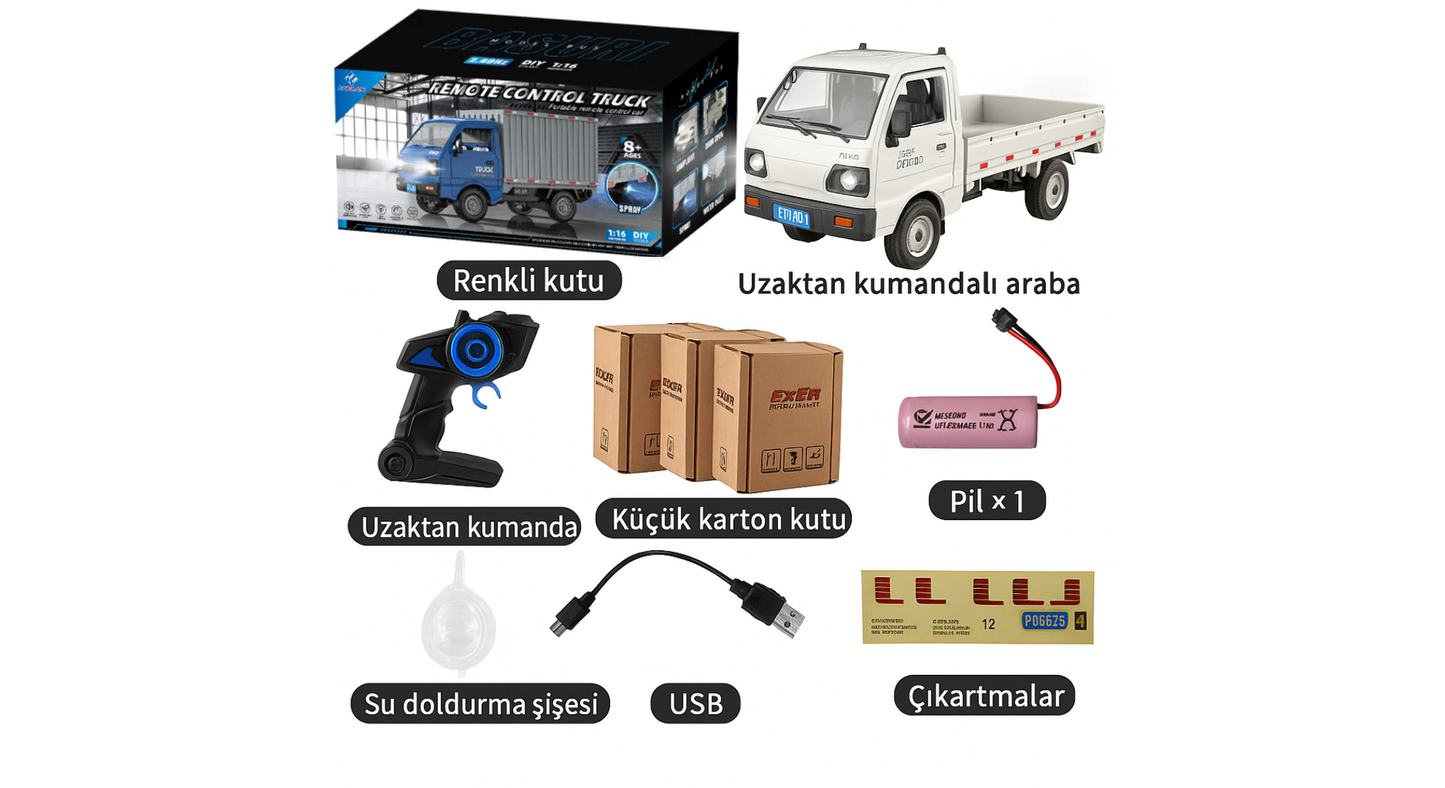 UZAKTAN KUMANDALI KARGO KAMYONU