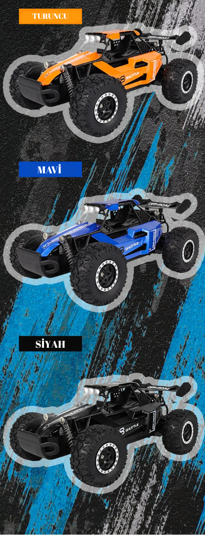 DRIFT OFF-ROAD UZAKTAN KUMANDALI ARABA