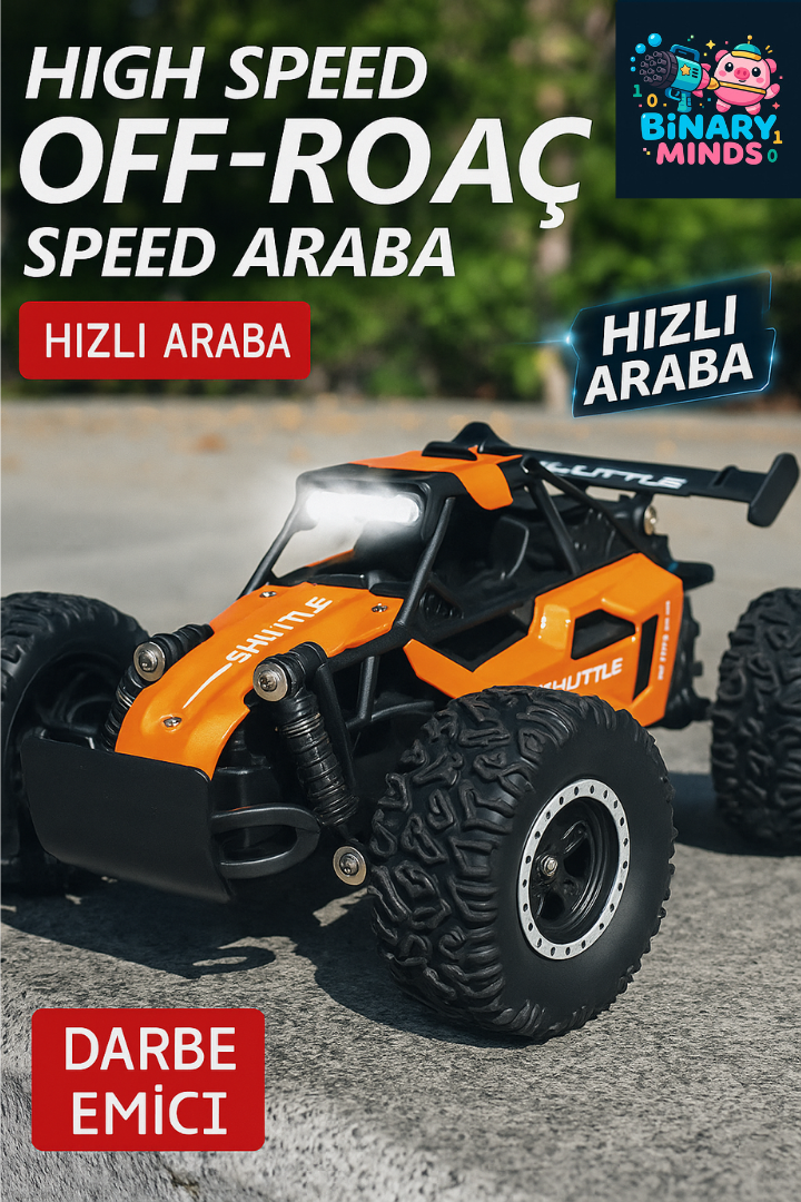 DRIFT OFF-ROAD UZAKTAN KUMANDALI ARABA