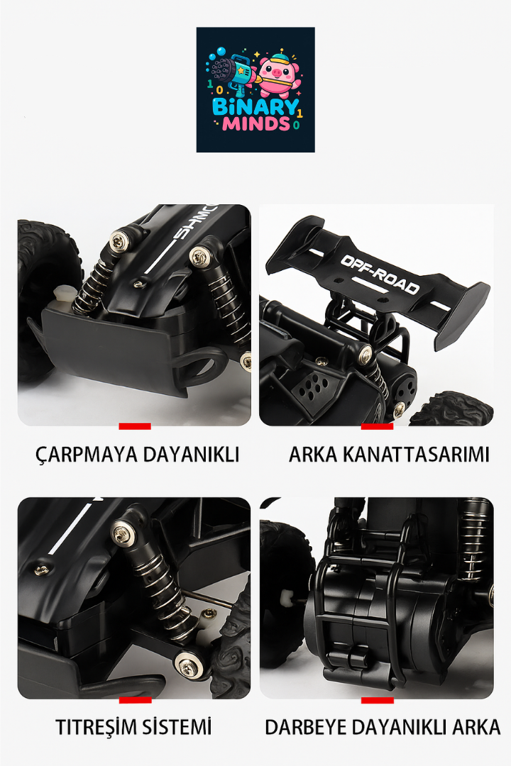 DRIFT OFF-ROAD UZAKTAN KUMANDALI ARABA
