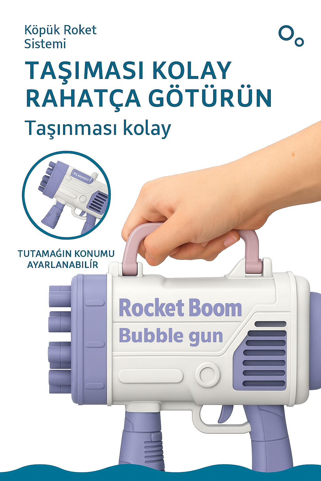 Bazuka Baloncuk Tabancası