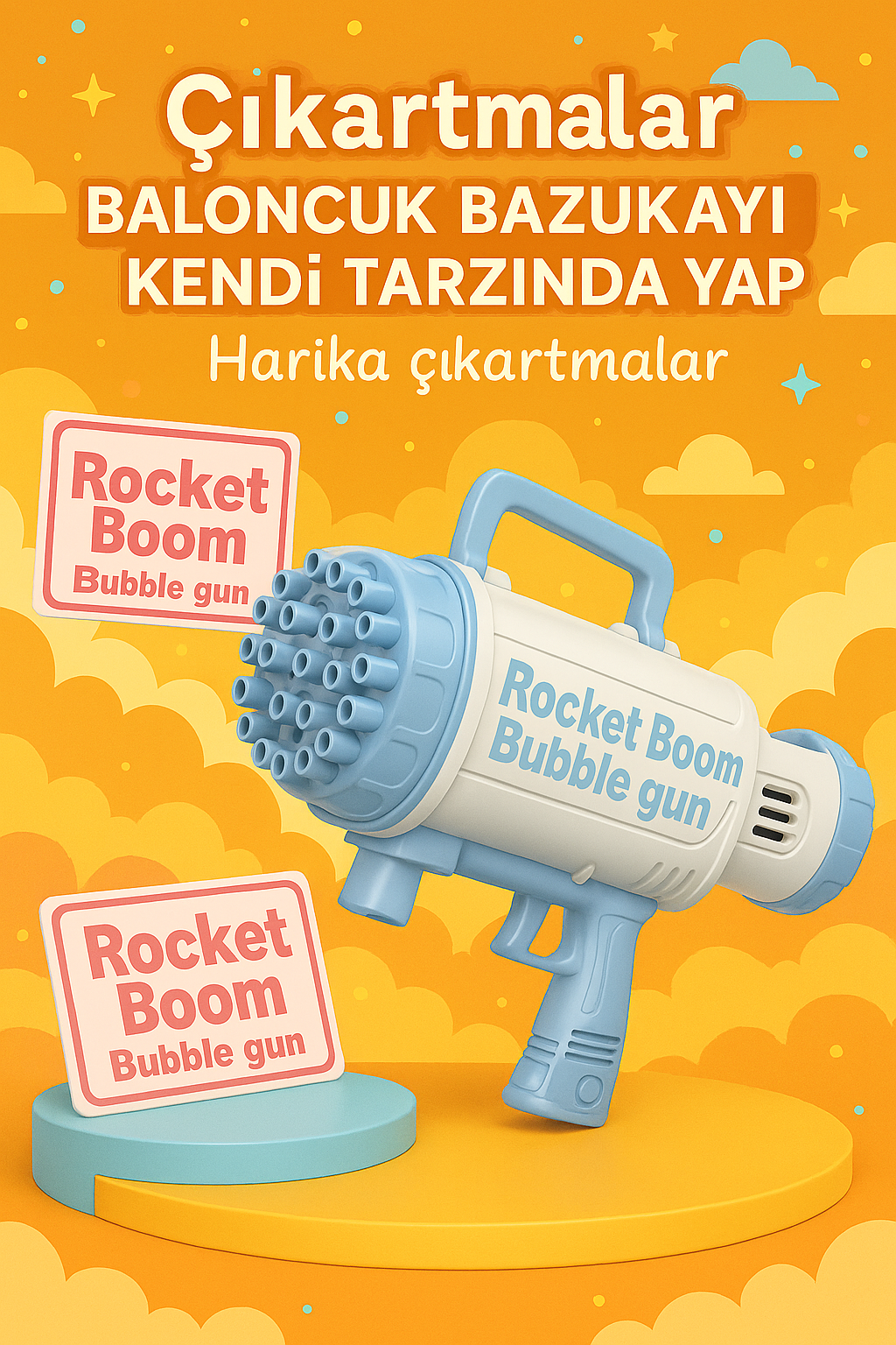 Bazuka Baloncuk Tabancası