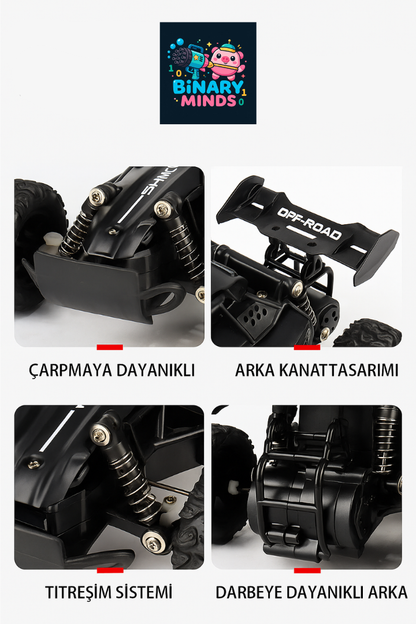 DRIFT OFF-ROAD UZAKTAN KUMANDALI ARABA